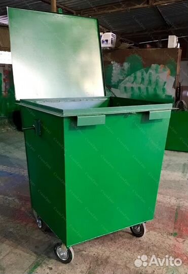 Мусорный бак 8м3, 1.1м3, 0.75 м3 H11647