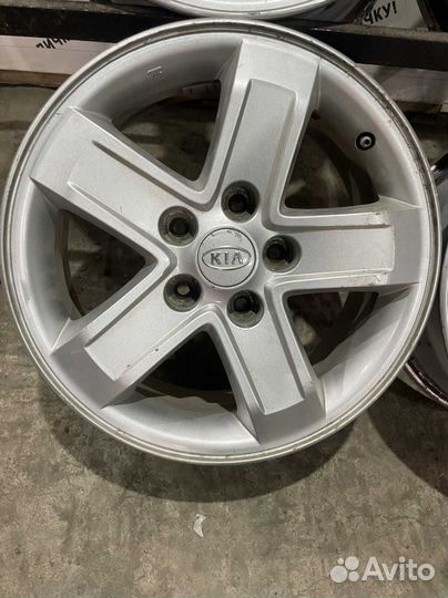 Диски литые kia R16 5*114.3