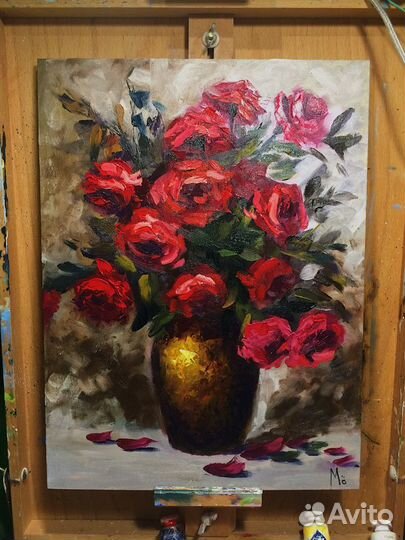 Картина маслом на холсте пейзаж