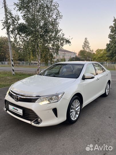 Toyota Camry 2.5 AT, 2015, 165 000 км