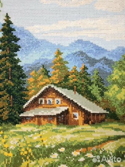 Вышивка крестом пейзажи