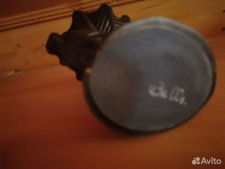 Чугунная пепельница-рыбка с ракушкой СССР