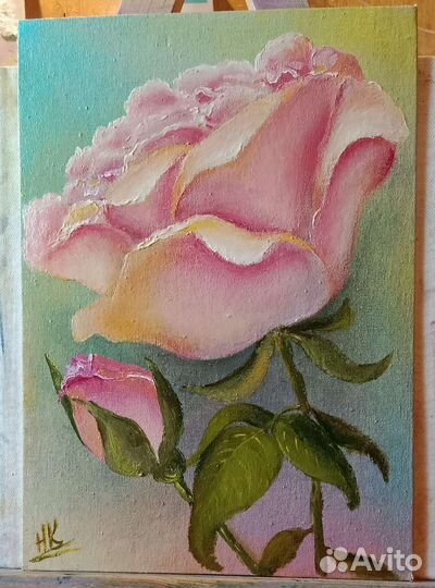 Картина роза