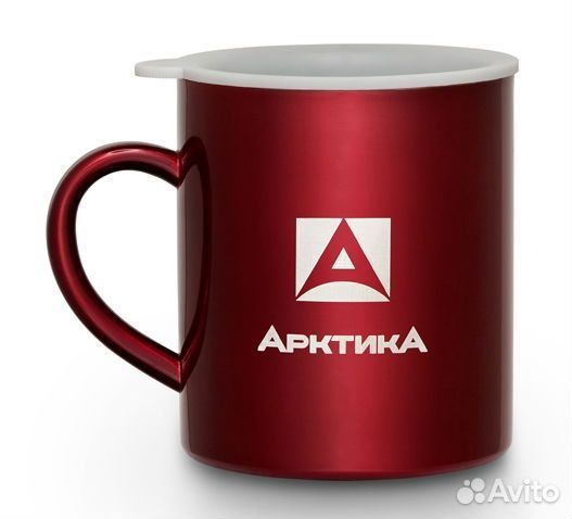 Термокружка питьевая 0,4 л. цвет красный тм Арктик