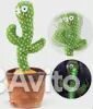 Игрушка детская Кактус танцующий, повторюшка, музы