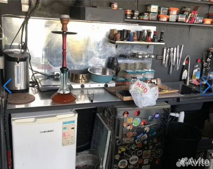 Кальянная в лофте с террасой в центре