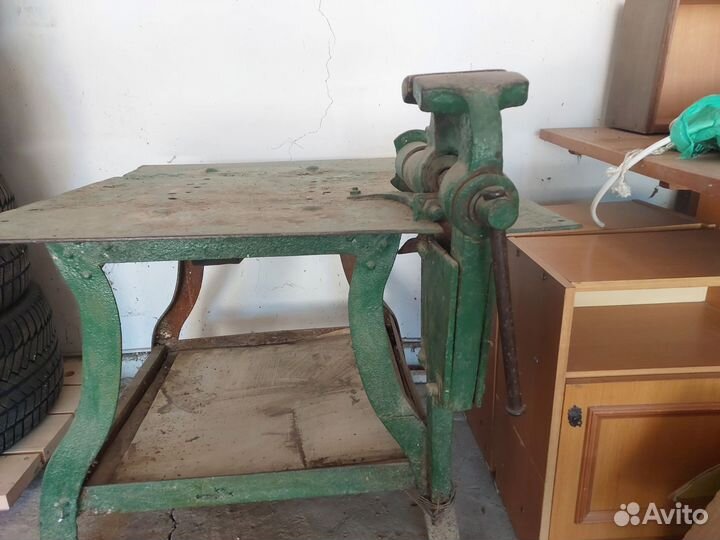 Тиски слесарные бу