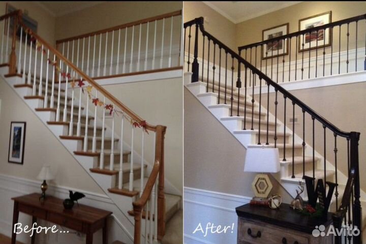 Реставрация мебели, лестниц, дверей