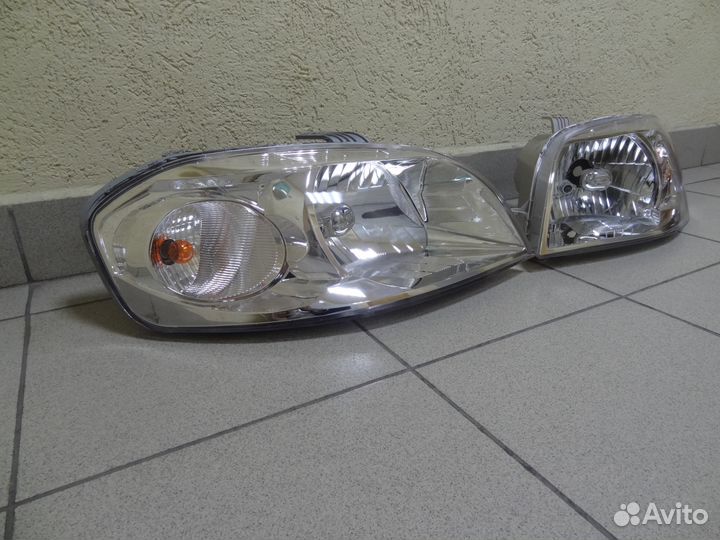 Передние фары Chevrolet Aveo T250 седан