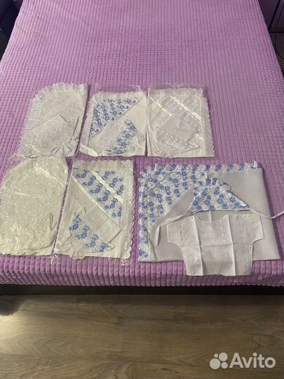 Крестильный набор, одеяло для новорожденных)