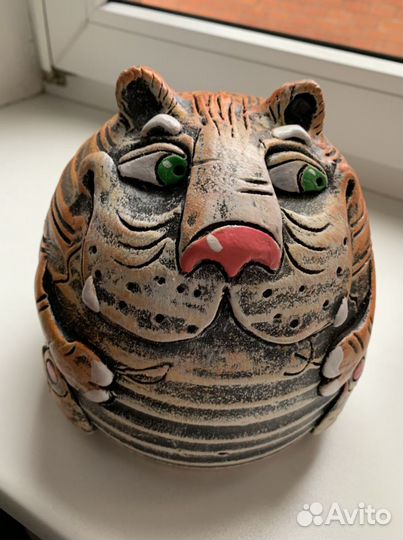 Копилка Жирный рыжий кот