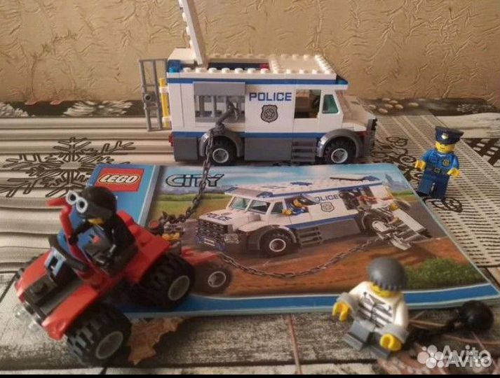 Lego City 60044, 60043, 60042, 60086, 7741