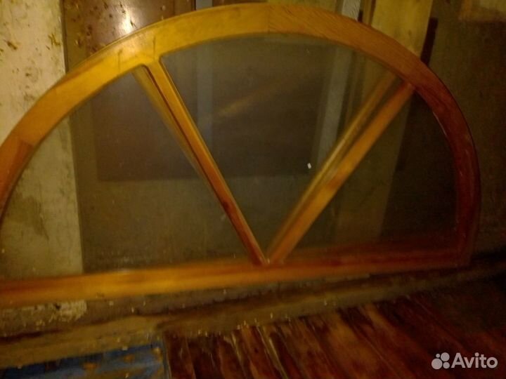 Арочные, деревянные 2 шт(б.у) за