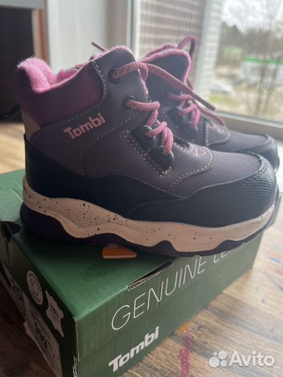 Ботинки для девочки tombi 25