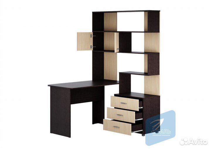 Паскаль-3 Угол школьника Венге Дуб молочный