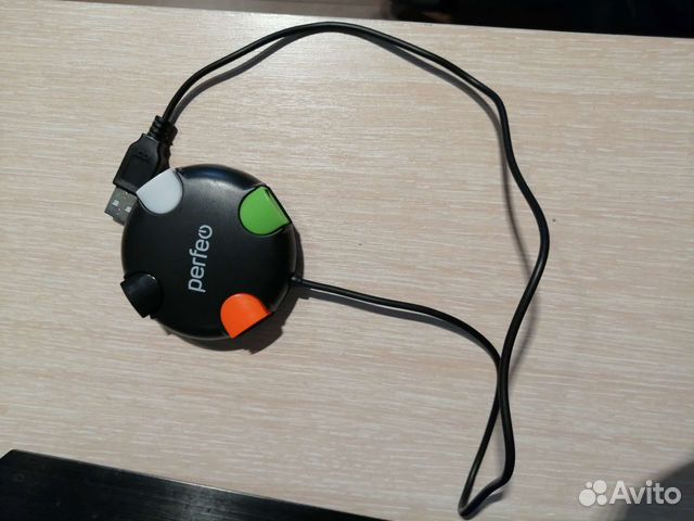 Разветвитель концентратор Usb hub 2.0 4 разъёма