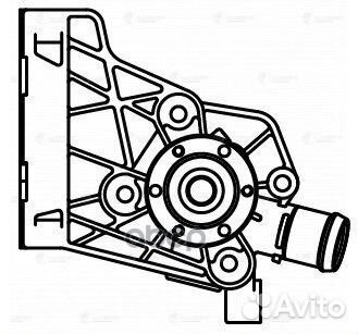 Насос водяной skoda fabia 1.0I/1.4I 99- LWP 184