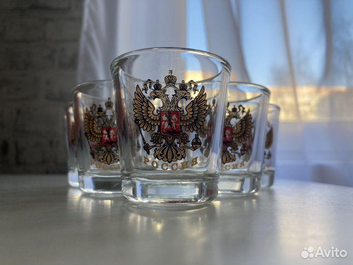 Стопка рюмка 6штук