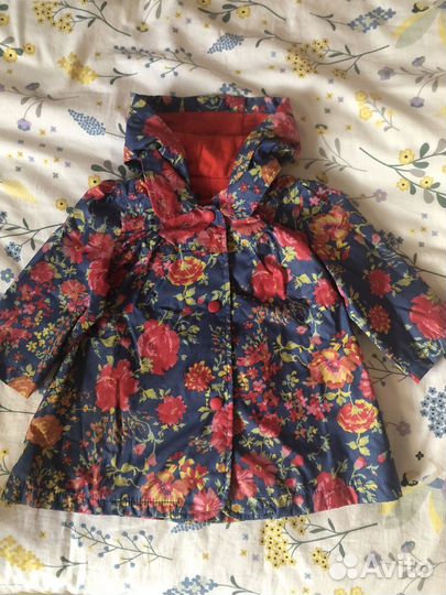 Плащ (ветровка) для девочки
