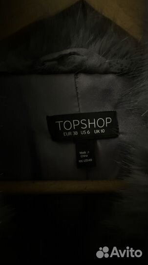 Шуба topshop из искусственного меха