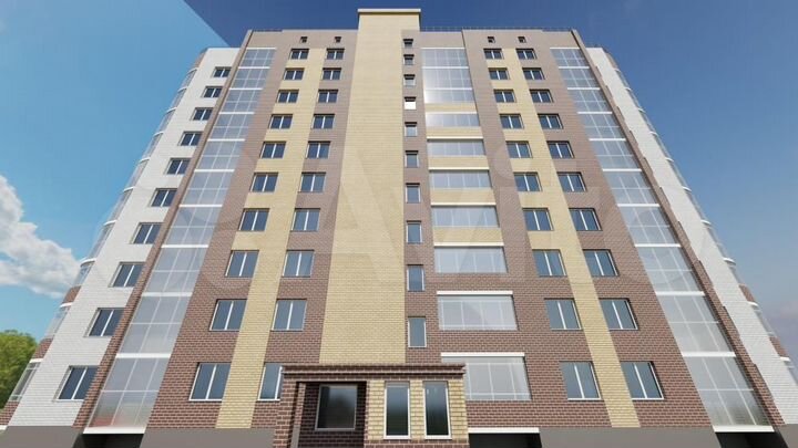 2-к. квартира, 62,6 м², 9/10 эт.