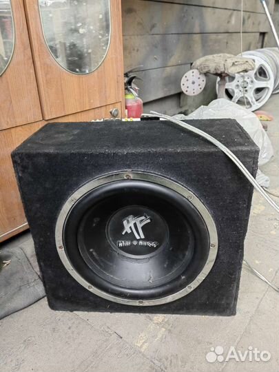 Сабвуфер и усилитель