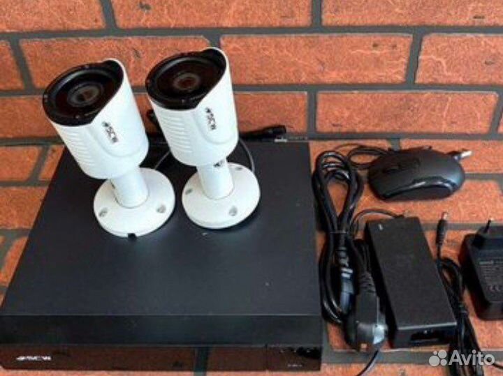 Набор видеонаблюдения с установкой