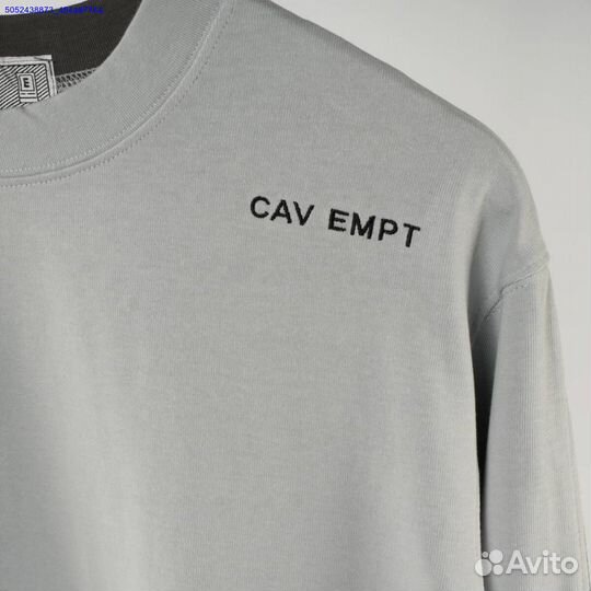 Лонгслив cavempt серый