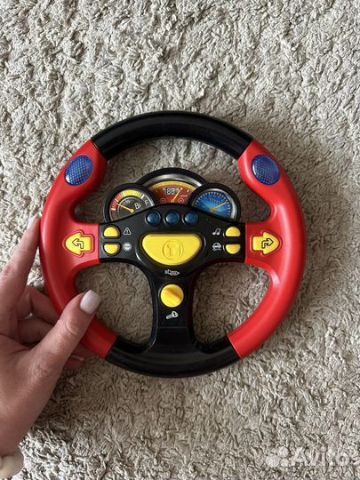 Развивающие игрушки музыкальные планшет и руль