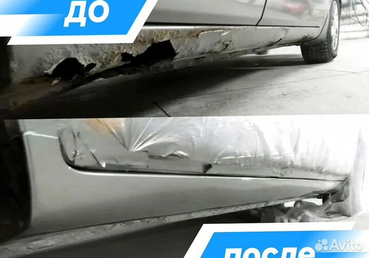 Пороги и арки на все авто Hyundai Getz