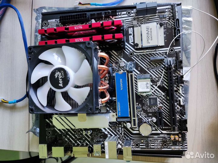 Asus h570m plus i5-11400f m2 nvme 512gb Wi-Fi ac