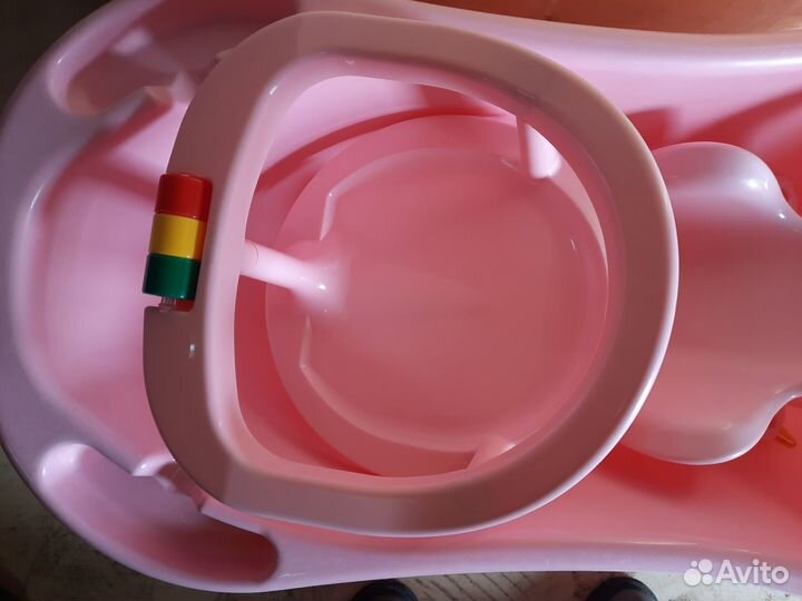 Детская ванночка, горка, сиденье