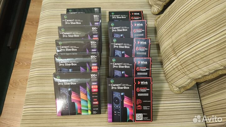 Тв приставка Сбербокс Sberbox