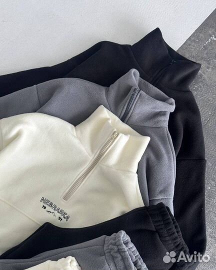 Флисовый костюм женский