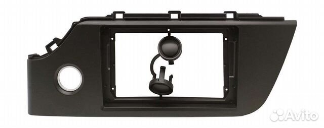 Рамка магнитолы в Kia Rio 2020+(с кнопкой)