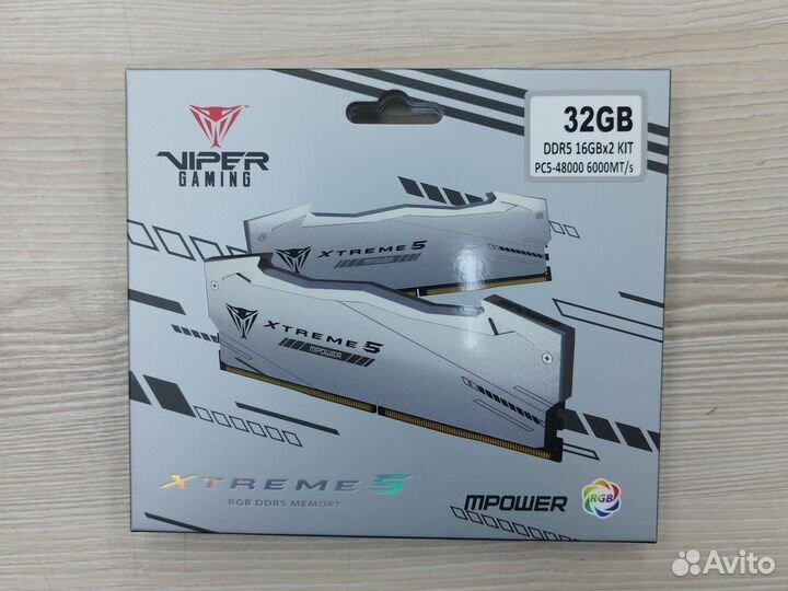 DDR5 32Gb 6000Mhz (16Gb*2) Patriot Viper Xtreme 5