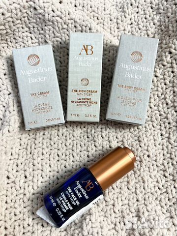 Augustinus bader the face oil, масло, крем