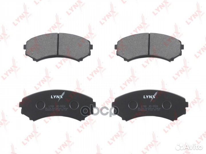 Колодки тормозные дисковые перед BD5506 LYN