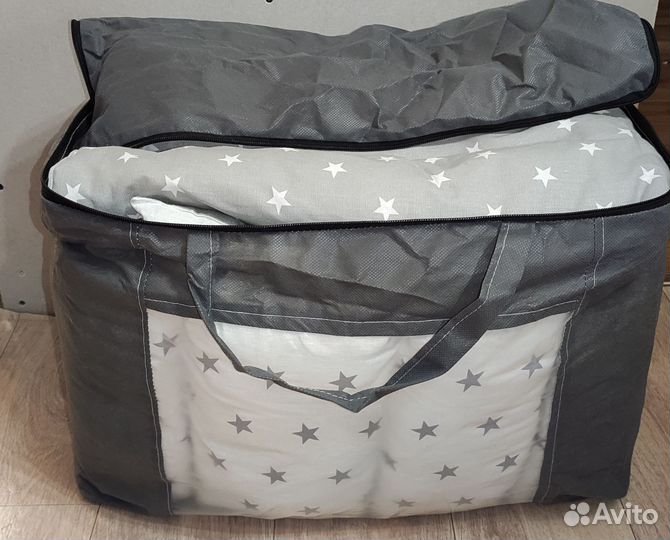 Детская кроватка с матрасом IKEA Smgöra + бортики