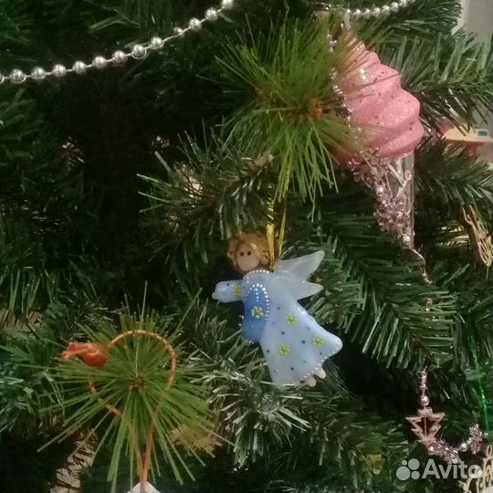 Магниты,стеклянный ангел