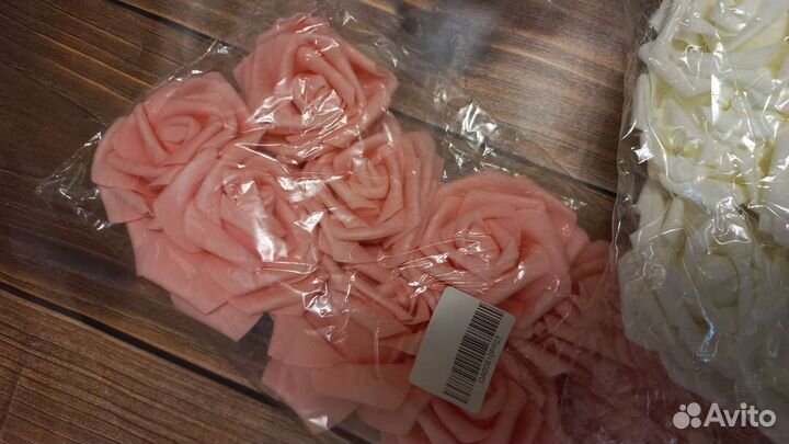 Розы/цветы из фоамирана ассорти/декор/букет