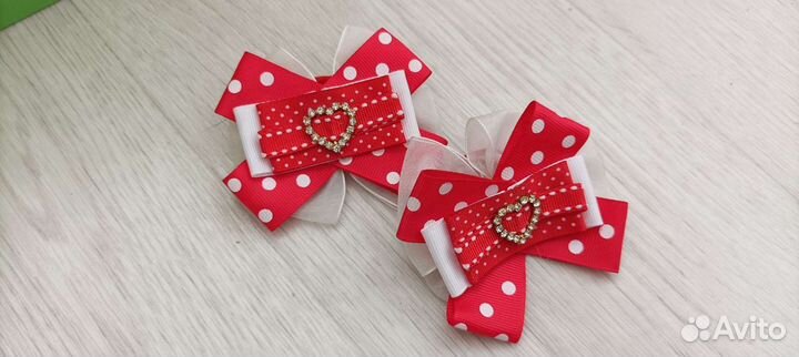 Заколка бант для волос