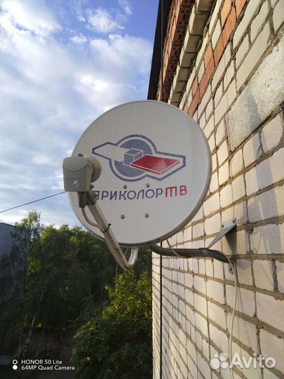 Тарелка триколор