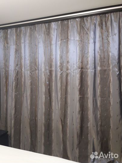 Шторы (портьеры) органза ш 3.35 (2шт), в 2.47