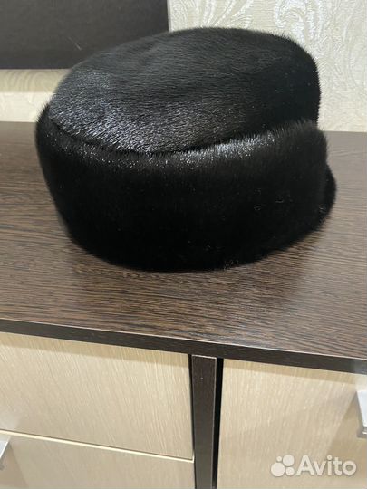 Норковая шапка мужская