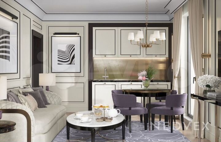 3-к. квартира, 83 м², 1/9 эт.