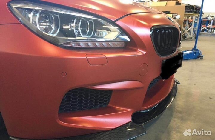 Сплиттер губа BMW M6 F06 F12 F13 карбон