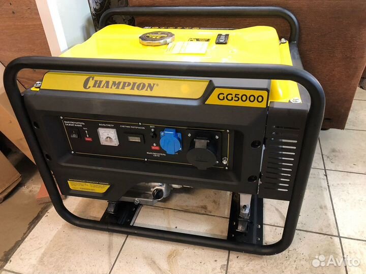 Бензиновый генератор champion GG5000