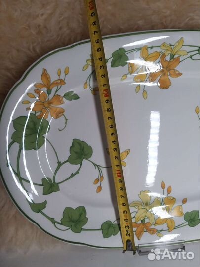 Блюдо большое Geranium Villeroy Boch