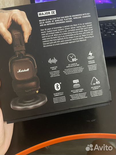 Наушники marshall major 4 оригинал